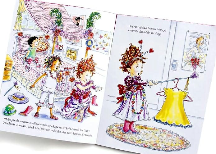 Fancy Nancy's Fashion Parade! Reusable Sticker Book