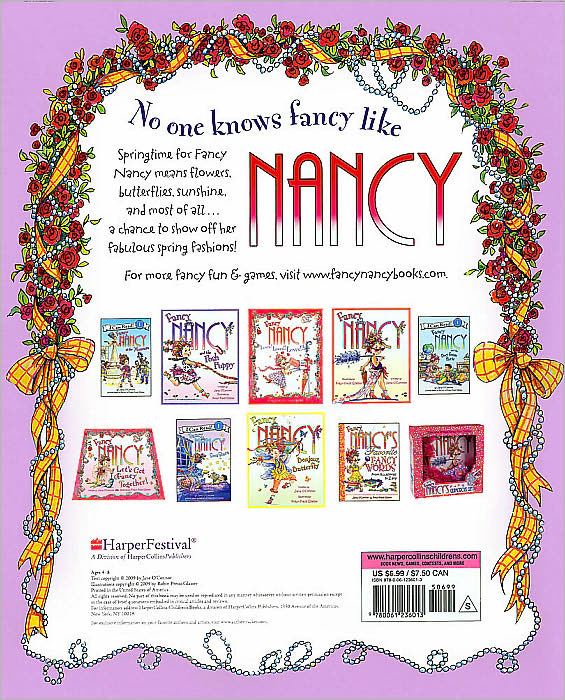 Fancy Nancy's Fashion Parade! Reusable Sticker Book
