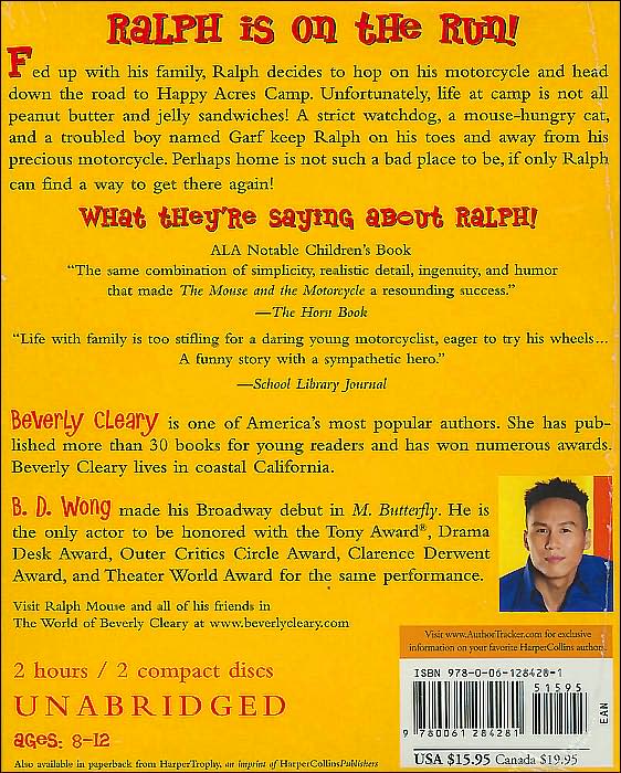 Runaway Ralph (Ralph Mouse Series #2)