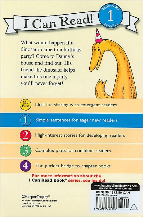 Happy Birthday, Danny and the Dinosaur! (I Can Read Book Series: Level 1)