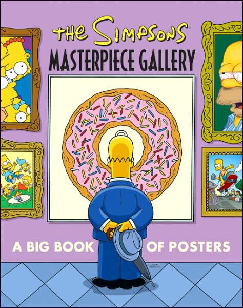 Simpsons Masterpiece Gallery: A Big Book of Posters