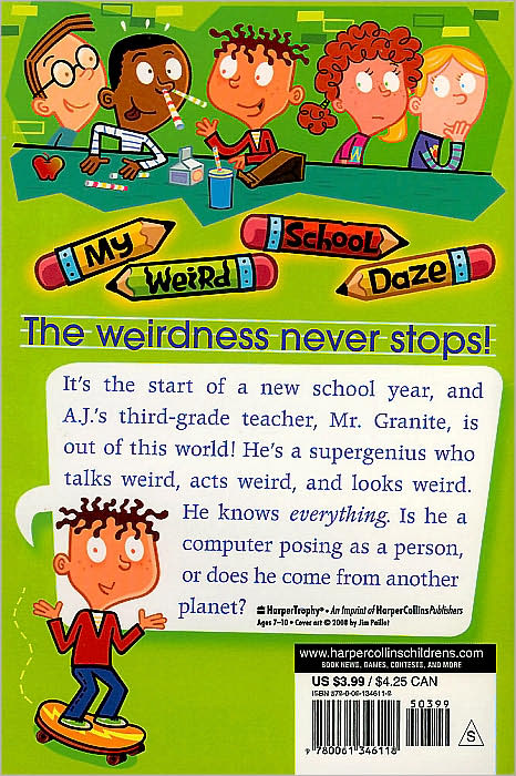 Mr. Granite Is from Another Planet! (My Weird School Daze Series #3)