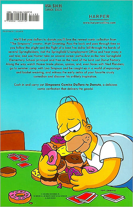 Simpsons Comics Dollars to Donuts
