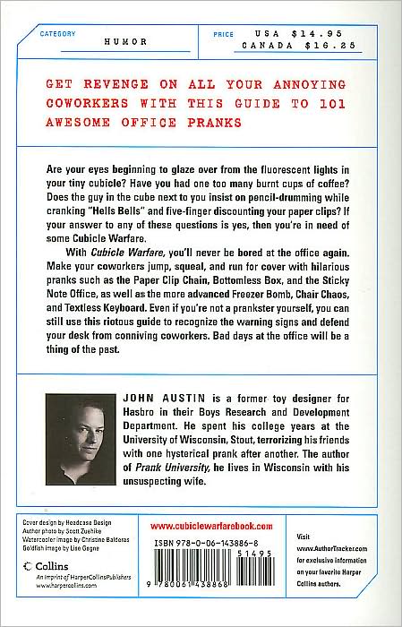 Cubicle Warfare: 101 Office Traps and Pranks