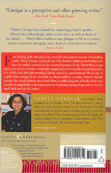 First Darling of the Morning: Selected Memories of an Indian Childhood