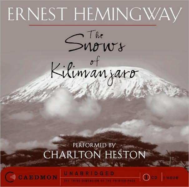 The Snows of Kilimanjaro CD: The Snows of Kilimanjaro CD