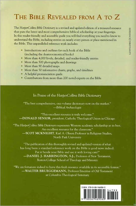 HarperCollins Bible Dictionary - Revised & Updated