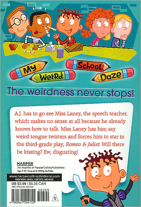 Miss Laney Is Zany! (My Weird School Daze Series #8)