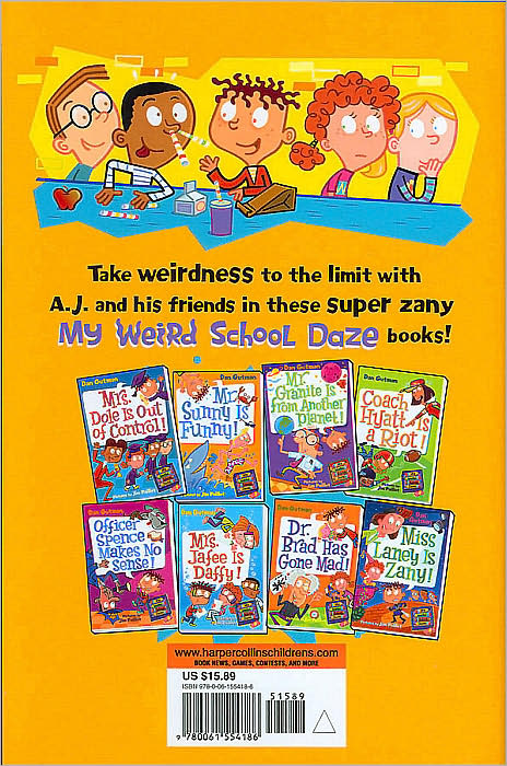 Mrs. Lizzy Is Dizzy! (My Weird School Daze Series #9)