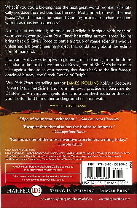 The Last Oracle (Sigma Force Series)