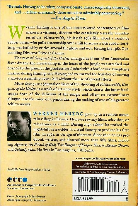 Conquest of the Useless: Reflections from the Making of Fitzcarraldo