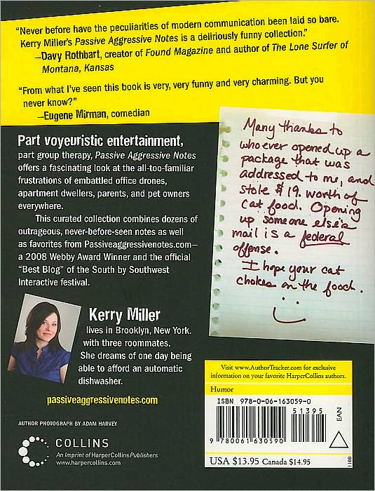 Passive Aggressive Notes: Painfully Polite and Hilariously Hostile Writings