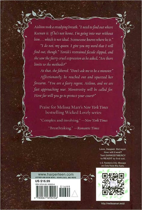 Darkest Mercy (Wicked Lovely Series #5)