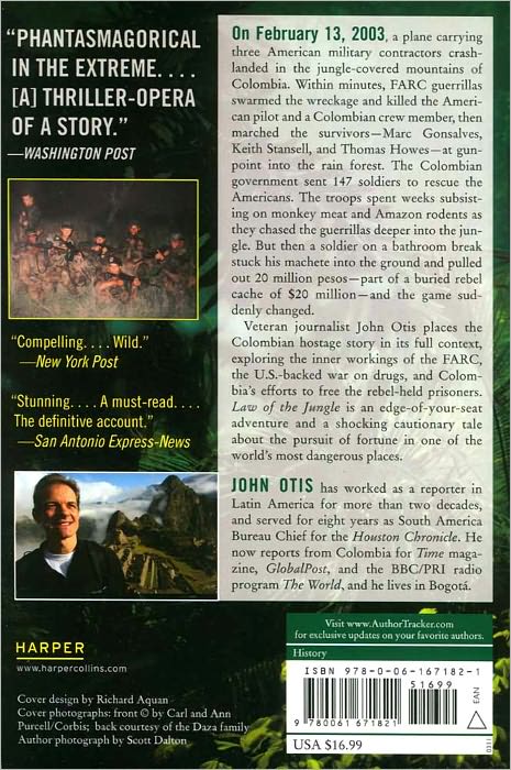 Law of the Jungle: The Hunt for Colombian Guerrillas, American Hostages, and Buried Treasure