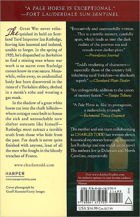 A Pale Horse (Inspector Ian Rutledge Series #10)
