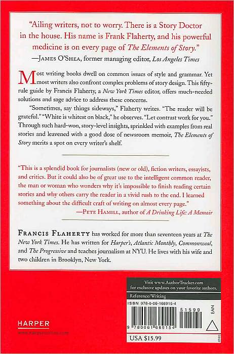 The Elements of Story: Field Notes on Nonfiction Writing