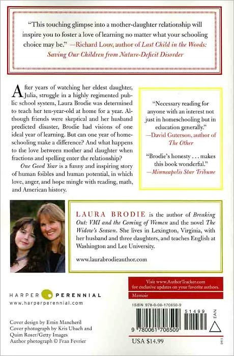 One Good Year: A Mother and Daughter's Educational Adventure