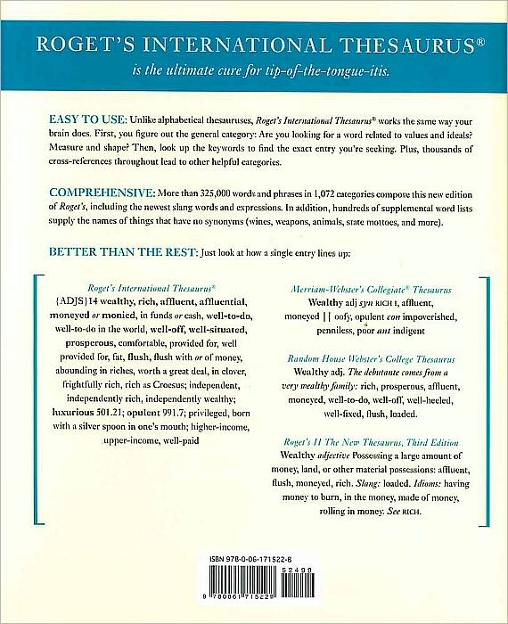 Roget's International Thesaurus