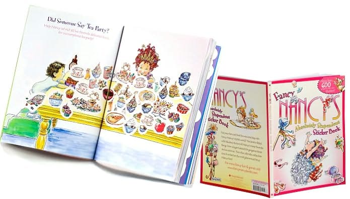Fancy Nancy's Absolutely Stupendous Sticker Book (Fancy Nancy Series)