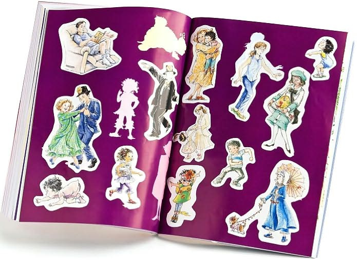 Fancy Nancy's Absolutely Stupendous Sticker Book (Fancy Nancy Series)