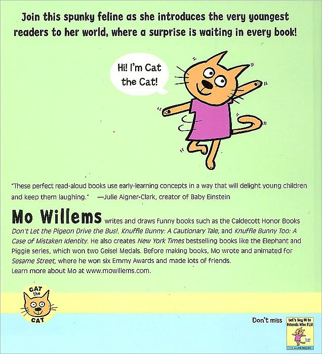 Let's Say Hi to Friends Who Fly! (Cat the Cat Series)