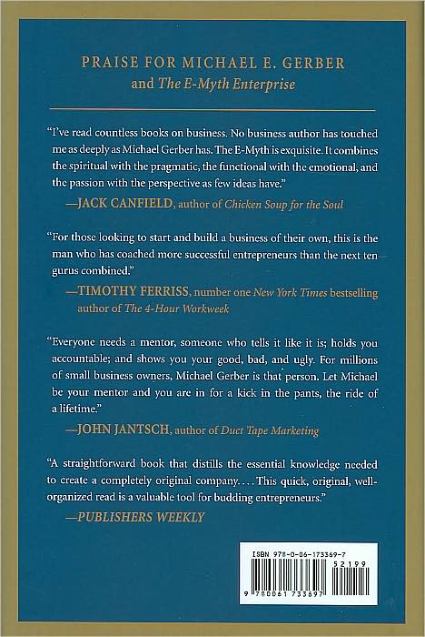 The E-Myth Enterprise: How to Turn a Great Idea into a Thriving Business