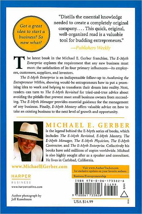 The E-Myth Enterprise: How to Turn a Great Idea into a Thriving Business