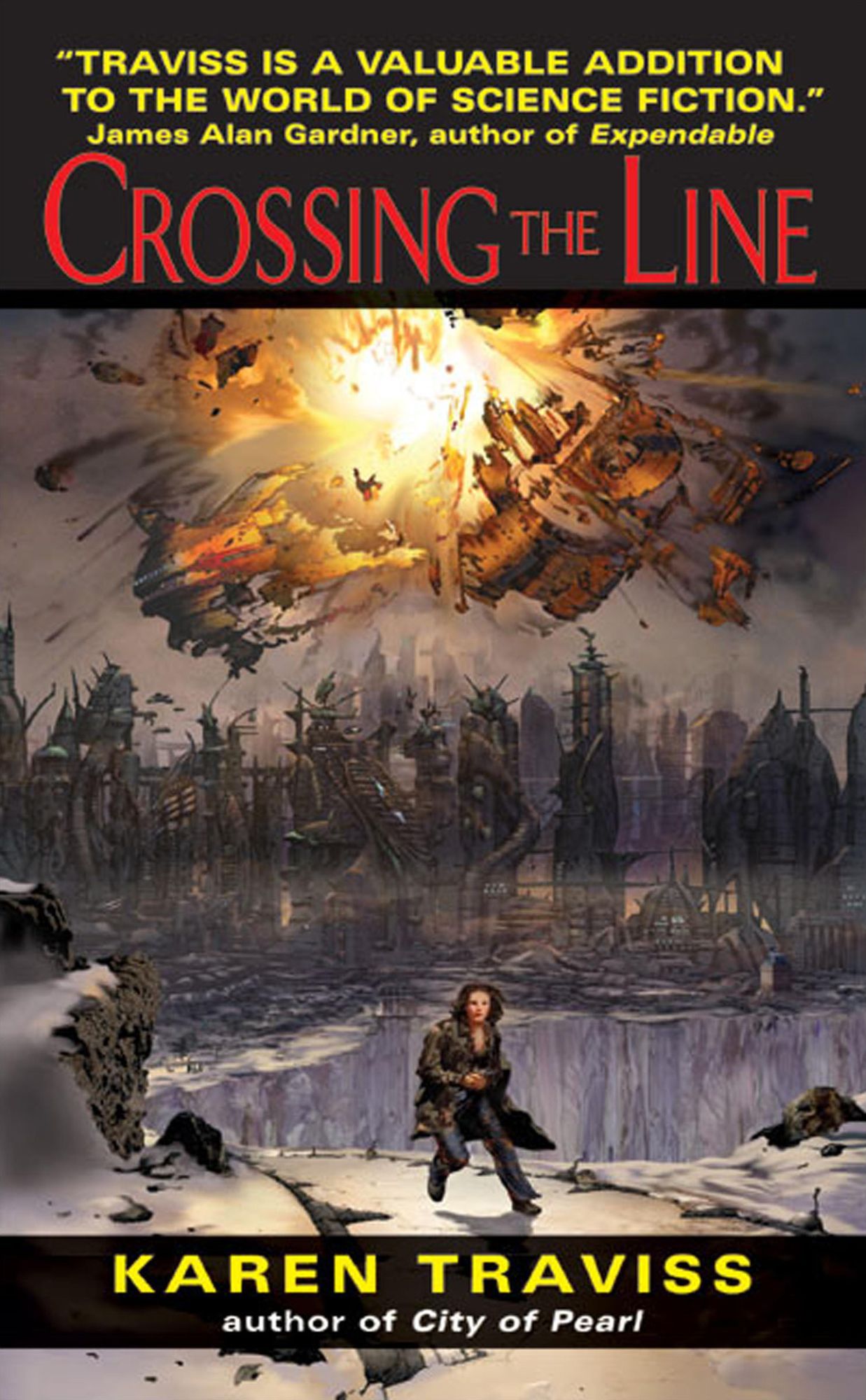 Crossing the Line (Wess'Har Series #2)