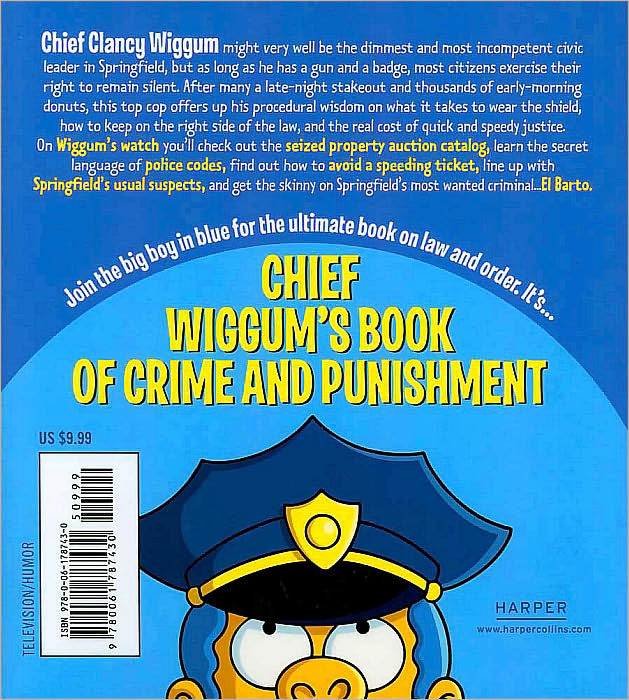 Chief Wiggum's Book of Crime and Punishment: The Simpsons Library of Wisdom