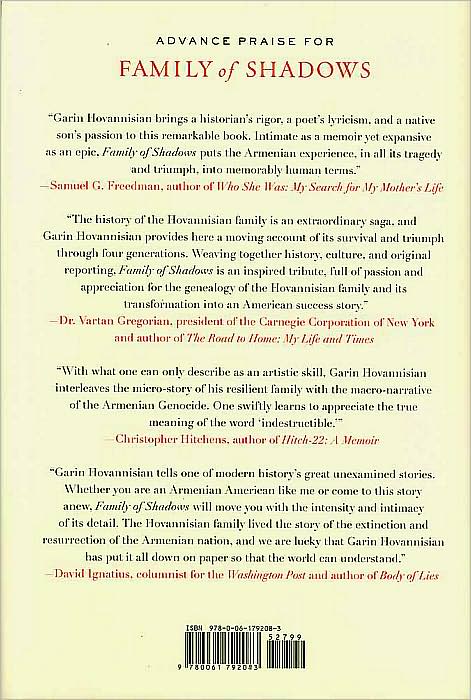 Family of Shadows: A Century of Murder, Memory, and the Armenian American Dream