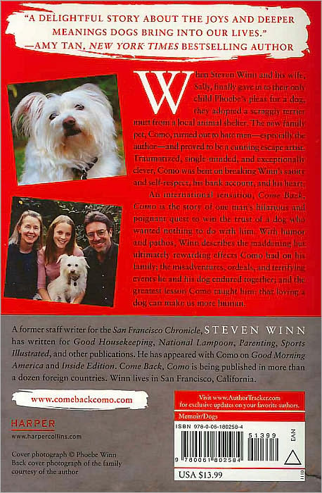 Come Back, Como: Winning the Heart of a Reluctant Dog