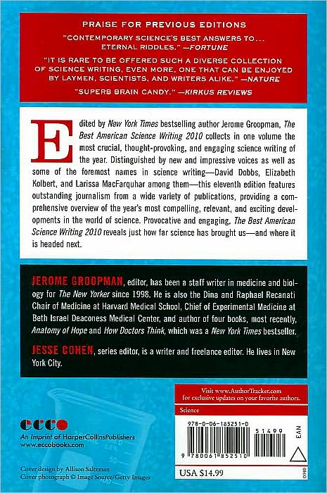 The Best American Science Writing 2010