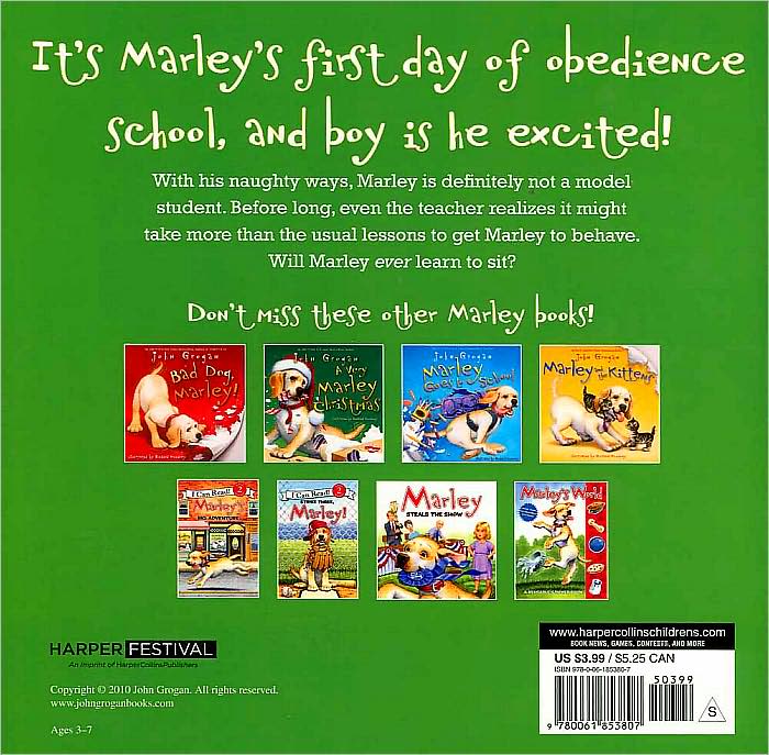 Sit, Marley, Sit! (Marley Series)