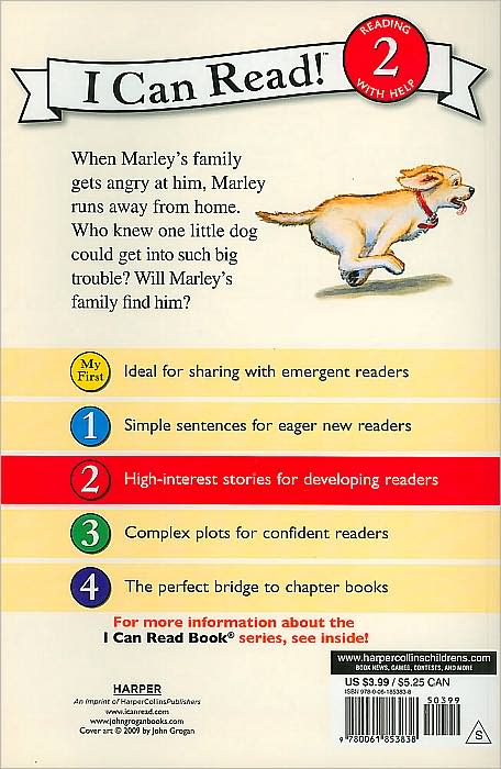 Marley's Big Adventure (Marley: I Can Read Book 2 Series)