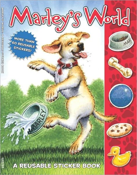 Marley's World Reusable Sticker Book (Marley Series)