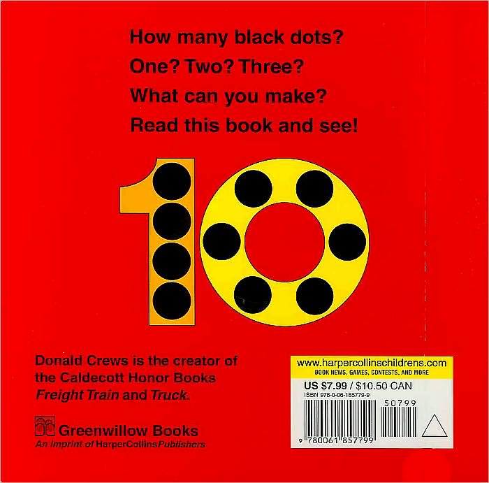 Ten Black Dots Board Book