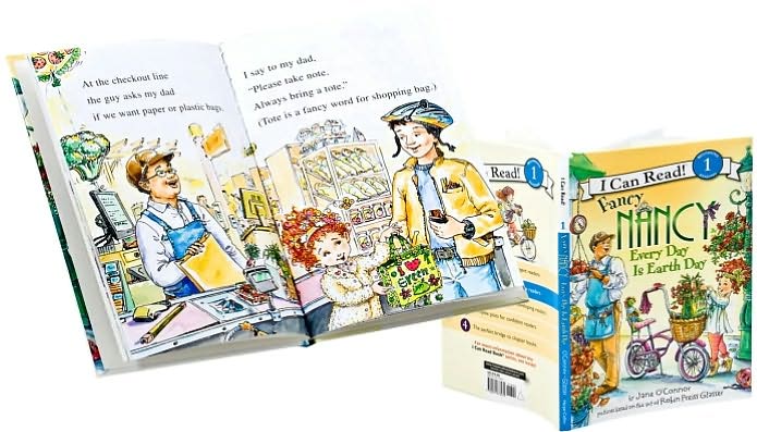 Fancy Nancy: Every Day Is Earth Day (I Can Read Book Series: Level 1)