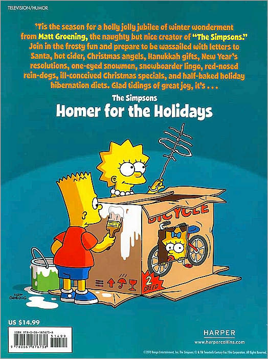 The Simpsons Homer for the Holidays