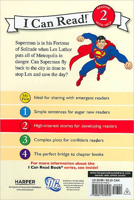 I Am Superman (I Can Read Book 2 Series)