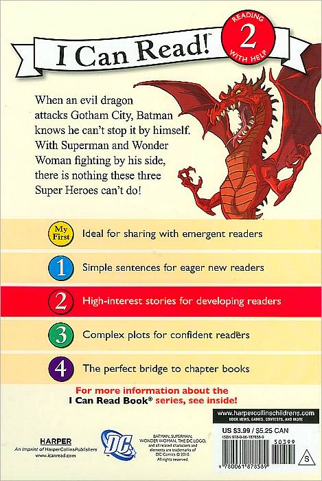 Batman Classic: Meet the Super Heroes (I Can Read Book 2 Series)
