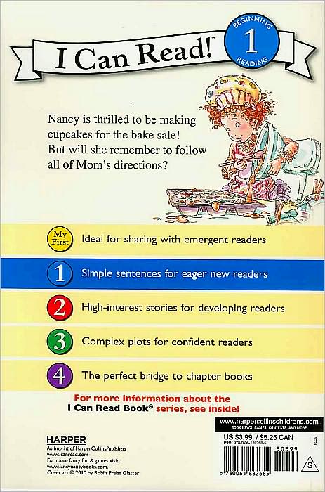 Fancy Nancy and the Delectable Cupcakes (I Can Read Book 1 Series)