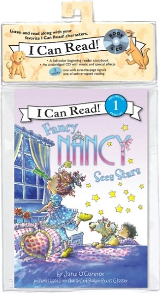 Fancy Nancy Sees Stars (Book and CD)