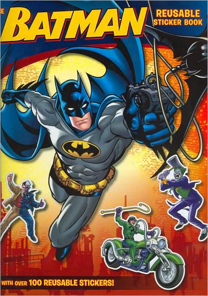 Batman Classic: the Bat-tastic Reusable Sticker Book!: A Giant Sticker Activity Book