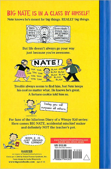 Big Nate: In a Class by Himself (Big Nate Series #1)
