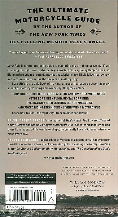 Let's Ride: Sonny Barger's Guide to Motorcycling