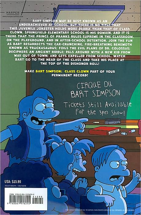 Bart Simpson Class Clown