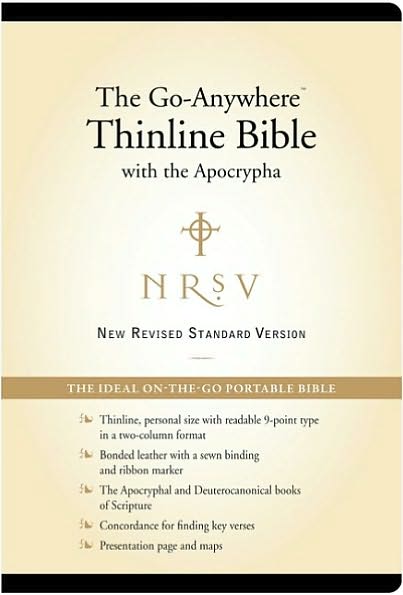 The Go-Anywhere Thinline Bible with the Apocrypha (NRSV)