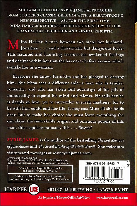 Dracula, My Love: The Secret Journals of Mina Harker