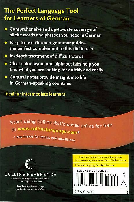 Collins German Concise Dictionary, 5th Edition