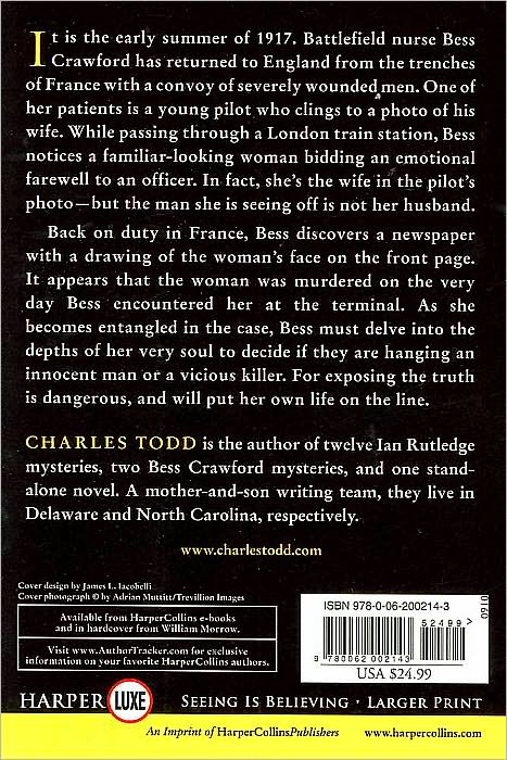 An Impartial Witness (Bess Crawford Series #2)